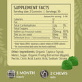 Herbamama Iodine Gummies - Potassium Iodine, Zinc & Selenium For Brain Health And Energy - Immune Support Supplement Gummies - Vegan, Gelatin-Free, Non-Gmo - 60 Apple-Flavored Chews