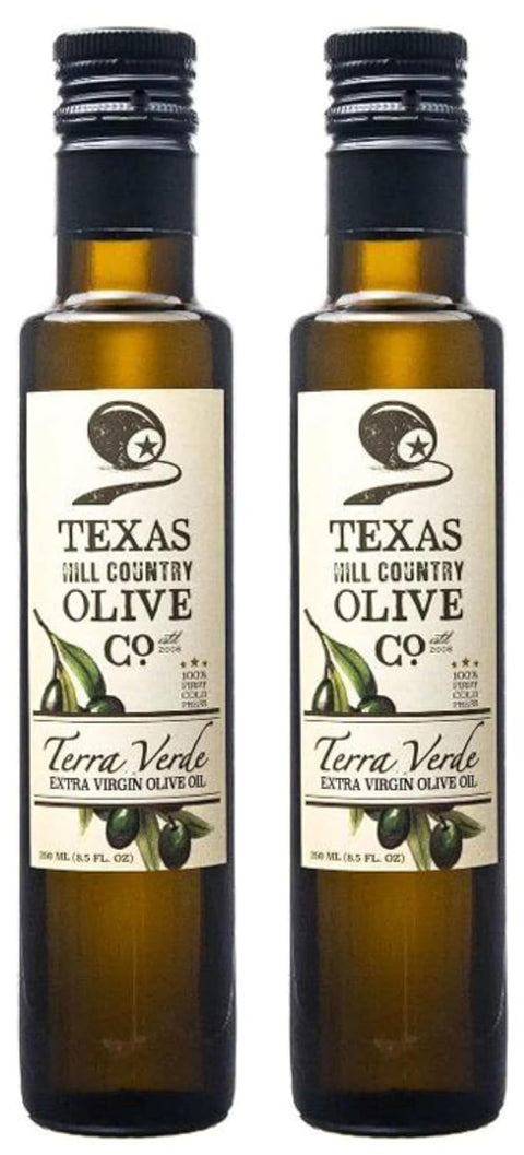 Texas Hill Country Olive Co Miller's Blend Extra Virgin Olive Oil - Cold Pressed EVOO Gourmet Olive Oil - Rich & Robust - Perfect for Dressing & Dipping - Award Winning & Made in Texas (16.9 oz)