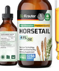 BIO KRAUTER Mauwe Herbs Lobelia Tincture - Organic Lobelia Liquid Extract - Respiratory System Support Supplement - Alcohol & Sugar Free Formula - Vegan Drops 4 Fl.Oz.