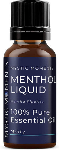 Mystic Moments | Menthol Liquid Essential Oil - 10ml - 100% Pure