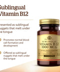 Solgar Vitamin B12 1000 Mcg 100 Nuggets