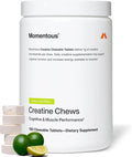 Momentous Creatine Chews - Creatine Monohydrate - Supports Strength Lean Muscle & Recovery for Men & Women - NSF Certified for Sport - 150 Chewable Tablets