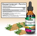Nature'S Answer Fenugreek Seed with Organic Low Alcohol 2-Fluid Ounces | Female Reproductive Support | Aid For Mothers | Lactation Support | Natural Menopause Aid