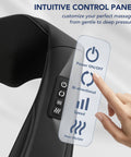 Magicmakers Neck Massager For Pain Relief Deep Tissue With Heat - Shiatsu Back And Shoulder Massage Mothers Day s For Mom Wife Women Her Dad Men Him Christmas Fathers Day Plug-In Use For Home Office Car