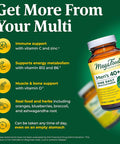 MegaFood Men'S 40+ One Daily Multivitamin For Men With Vitamin B Vitamin D3 Selenium Zinc & Real Food - Immune Support Energy Metabolism And Muscle & Bone Health Non Gmo; Vegetarian - 90 Tabs