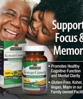 Nature'S Answer Korean Ginseng 500mg 50-Capsules | Supports Focus & Memory | Vegan Gluten- Non-GMO & Kosher | Single Count