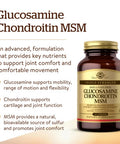Solgar Triple Strength Glucosamine Chondroitin Msm 60 Tablets - Promotes Healthy Joints Supports Comfortable Movement - Shellfish Free - Gluten Free Dairy Free - 30 Servings