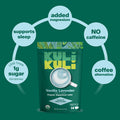 Kuli Kuli Vanilla Lavender Superfood Latte - Magnesium - Vegan & Organic Sleep Support with Chamomile Passionflower and Lavender - Plant-Based Drink