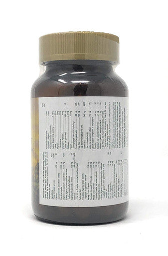 Solgar Earth Source Multi-Nutrient Tablets Providing Whole Food Concentrates 60 Tablets - Contains Vitamins A C E & More - Zinc For Healthy Immune System Support - Vegan Dairy Free - 20 Servings