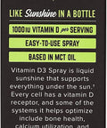 Onnit Labs Vitamin D3 Spray K2 Passion Fruit Guava 0.8 Fl Oz