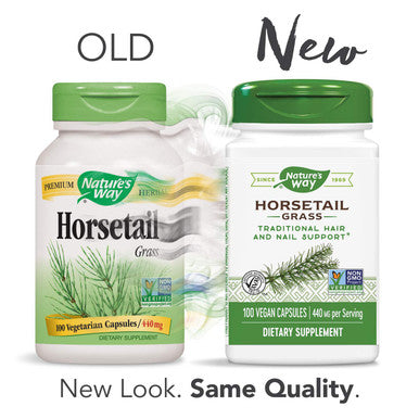 Nature's Way Horsetail Grass 440 mg, 100 Capsules
