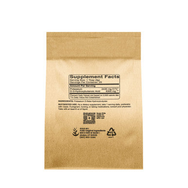 PURE ORIGINAL INGREDIENTS Potassium Bhb (8 Oz)