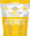 Vitalyte Natural Electrolyte Powder Drink Mix, Gluten Free, 40 2 Cup Servings Per Container (Lemon)
