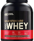Optimum Nutrition 100% Gold Standard Whey Protein Powder: Double Rich Chocolate (5 Pound) With Micronized Creatine Monohydrate Powder Unflavored (120 Servings) - Bundle Pack