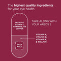 Viteyes Classic AREDS 2 Companion Multivitamin Supplement Comprehensive Multivitamin Formula for AREDS 2 Users 90 Capsules