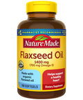 Nature Made Extra Strength Flaxseed Oil 1400 mg 100 Softgels