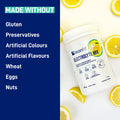 LEANFIT ELECTROLYTE MIX Citrus Lemon Electrolyte Hydration Powder Drink Mix Non GMO Vegan Gluten-Free 30 servings 381g tub