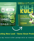 Kuli Kuli Super Energy Gummies - Energy Supplements with Moringa Caffeine-Free Natural Energy Booster - 60 Non-GMO Gluten-Free Moringa Gummies Green Apple