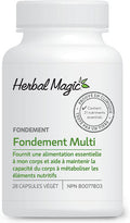 Herbal Magic Multivitamin with Iodine + Chromium Vegetable Capsules
