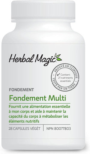 Herbal Magic Multivitamin with Iodine + Chromium Vegetable Capsules