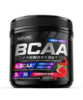 Built Nature Bcaa Powder - Post Workout Muscle Recovery & Hydration Supplement With Essential Amino Acids - Keto-Friendly, Sugar-Free - Watermelon Flavor - 4G Bcaas Plus 1G Glutamine Per Serving, 50 Servings
