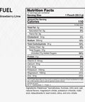 Momentous Fuel Intra-Workout Carbs & Electrolyte Drink Mix - Hydration Powder For Sustained Energy During Workouts - Nsf Certified, Gmo-Free, Gluten - 12 Single Serving Packets, Strawberry Lime