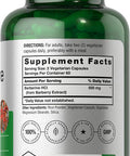 Berberine Supplement 120 Capsules Berberine HCl from Barberry Extract Non-GMO Gluten Free