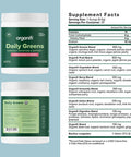 Organifi Daily Greens - Everyday Nutrition And Support - Greens Powder For Energy, Digestion, And Immunity, 30 Servings