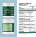 Organifi Daily Greens - Everyday Nutrition And Support - Greens Powder For Energy, Digestion, And Immunity, 30 Servings