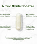 Deal Supplement Nitric Oxide Booster 30000mg Equivalent 360 Capsules Natural Beet Root & Marshmallow Root Herbal Blend Promotes Nutrient Flow to Muscles & Heart Non-GMO