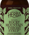 Herbs Etc. Rocky Mountain Throat Syrup Cough Syrup for Soothing Throat Care