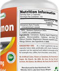 Best Naturals Cinnamon 500 mg & Magnesium Oxide 500 mg