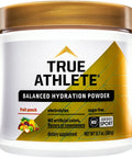 True Athlete Balanced Hydration Powder Fruit Punch Flavor Promotes Hydration Before Exercise Easy To Mix Nsf For Sport (12.86 Ounces Powder)
