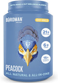 Birdman Peacock Vegan Protein Powder Complete Plant Based Meal Replacement Shake With Magnesium, Vitamin D, Mct Oil All In One Supplement For Men And Women Smooth Texture Coco Vanilla Flavor