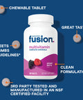 Bariatric Fusion Multivitamin With Iron Complete Chewable