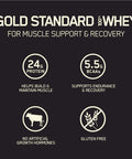 Optimum Nutrition Gold Standard 100% Whey Protein Powder Cookies And Cream 4.65 Pound (Packaging May Vary)