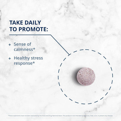 Metagenics NuSera - Relaxation & Calming Supplement with Lactium - Stress Support - Chocolate Flavored 30 Chewable Tablets