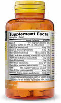 Mason Natural Daily Multiple Vitamins - Vitamins A, C, D3, E, B1, B2, B3, B6, B12, Folate and Calcium for Overall Health, 100 Tablets (Pack of 3)