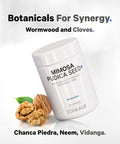 Codeage Organic Mimosa Pudica Seed Capsules - Mimosa Pudica Seeds Supplement - Black Walnut Cloves Vidanga Neem BioPerine - All in One - Sensitive Plant Pills - Non-GMO & Vegan - 120 Capsules