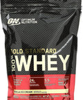 Optimum Nutrition Gold Standard 100% Whey Protein Powder Vanilla Ice Cream 1 Pound (Packaging May Vary)