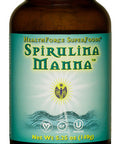 HealthForce SuperFoods Spirulina Manna - 5.25 oz Spirulina Powder - All Natural Nutrient Rich Superfood with Vitamins, Minerals, & Amino Acids - Organic, Vegan, Gluten Free - 62 Servings