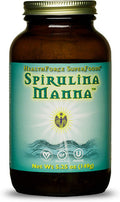 HealthForce SuperFoods Spirulina Manna - 5.25 oz Spirulina Powder - All Natural Nutrient Rich Superfood with Vitamins, Minerals, & Amino Acids - Organic, Vegan, Gluten Free - 62 Servings