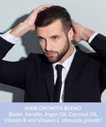 Premium Biotin Conditioner for Fine Hair Volumizing Hair Conditioner for Damaged Dry Hair with Rosemary Biotin Keratin and Argan Oil Silicone and Sulfate Conditioner for Damaged Hair Care