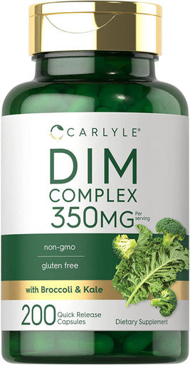 Carlyle Dim Supplement | 350Mg | 200 Count | Vegetarian, Non-Gmo & Gluten Free Complex