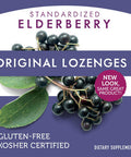 Nature's Way Sambucus Elderberry with Vitamin C Lozenges, Immune Support*, 30 Count