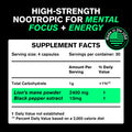 Organic Quercetin with Bromelain + Lions Mane Mushroom Capsules
