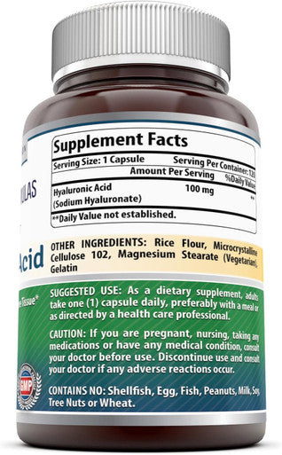 Amazing Nutrition Hyaluronic Acid + Biotin (2 Products)