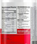 USN Amino Stim EAAs (Essential Amino Acids) + Energy, 125mg Caffeine, 6g Essential Amino Acids, Hydration Complex, Muscle Growth Recovery, Fruit Punch, 10.05 Ounce (Pack of 1),30 Serving,F1AMS0002030