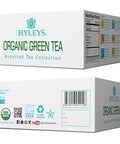 Hyleys Organic Green Tea 7 Assorted Flavors - 84 Tea Bags