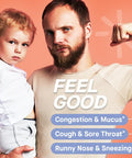 Genexa Cold Crush | Multi-Symptom Cough & Cold Relief for Adults | Delicious Organic Acai Berry Flavor | Organic & Non-GMO | Homeopathic Remedy Made Clean | 60 Chewable Tablets